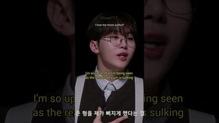 Seungkwan can't see his favourite hyung upset😁😍 #seventeen #seungkwan #jeonghan #joshua #mingyu #jun