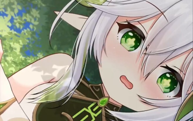 Nahida yang seperti ini juga imut banget, ya!