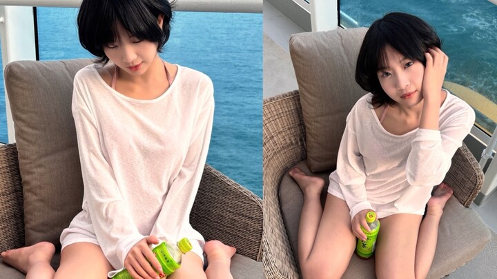 Report! The sea breeze smells sweet!