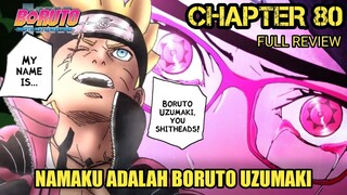 BORUTO CHAPTER 80 FULL - NAMAKU ADALAH BORUTO UZUMAKI !!