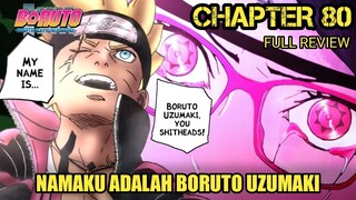 BORUTO CHAPTER 80 FULL - NAMAKU ADALAH BORUTO UZUMAKI !!