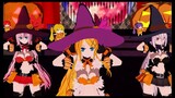 【MMD】Happy Halloween【ウィッチ風スタイル/Witch style  Rin Haku Luka アニメ調/Anime style】