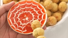 cá viên chiên từ cơm nguội