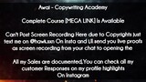 Awai  course - Copywriting Academy download