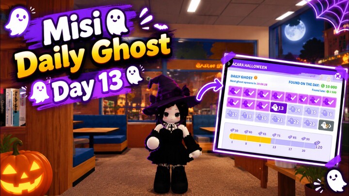 Daily Ghost Day 13 Bloxburg Event Halloween