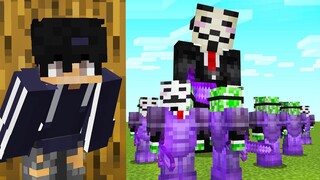 I Went UNDERCOVER in a HACKERS ONLY Server in Minecraft...