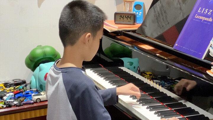 Thử thách bản “Đồng hồ” của Liszt ở tuổi 8