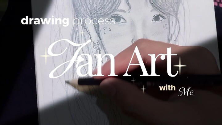 Drawing Process✨🤍 Fan Art