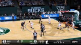 NBA 2K21 Modded Playoffs Showcase | Nets vs Bucks | GAME 6 Highlights 4th Qtr