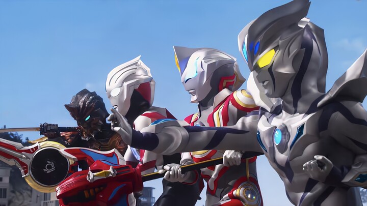 [4k collection-level image quality] Super exciting team battle! Geed Zero Orb vs. Gilvalis! "Connect