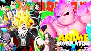 Roblox - GAME ANIME NÀY HAY NHƯNG CÁCH CHƠI GIỐNG PET SIMULATOR X - Anime Simulator X