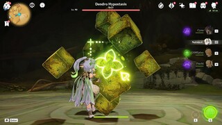 Nahida Cyno vs Dendro Hypostasis (LOCATION, GAMEPLAY and BUILD)
