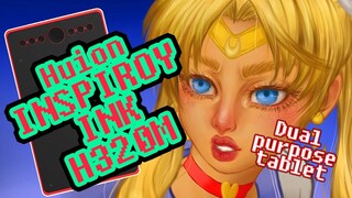 UNBOXING MY FIRST HARD EARNED GRAPHIC TABLET lol | Huion Inspiroy Ink H320M | Demo | Not a Review