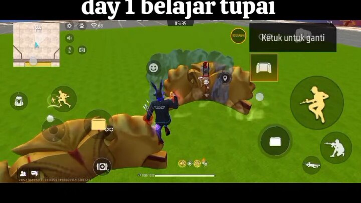 day one belajar tupai