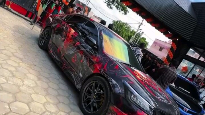 Honda Accord Reimagined: The Custom Dragon Edition