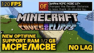 New OPTIFINE MCPE 1.17 Bisa Untuk HP KENTANG ( RAM 1 - 2 Gb ) - Minecraft Indonesia