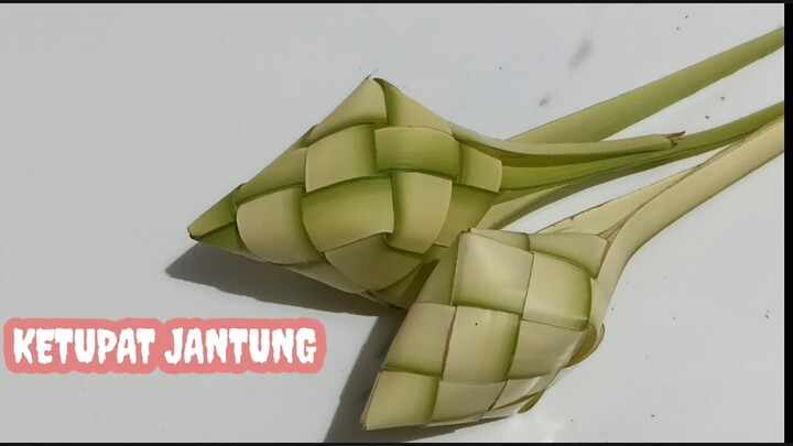 Ketupat Jantung Gampang Banget Bikinnya Sekali Coba langsung Bisa