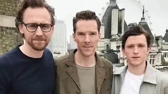 Tom Hiddleston, Benedict Cumberbatch, dan Tom Holland bahkan tidak bisa menyatukan bibir mereka