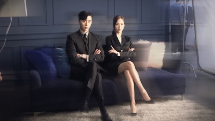 Who knew this is how the posters for that super-hot Korean drama back in the day were actually shot.