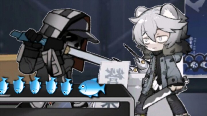 [Funny Dubbing] Turns out the real reason Ice Skate Brother was selling fish outside is...?