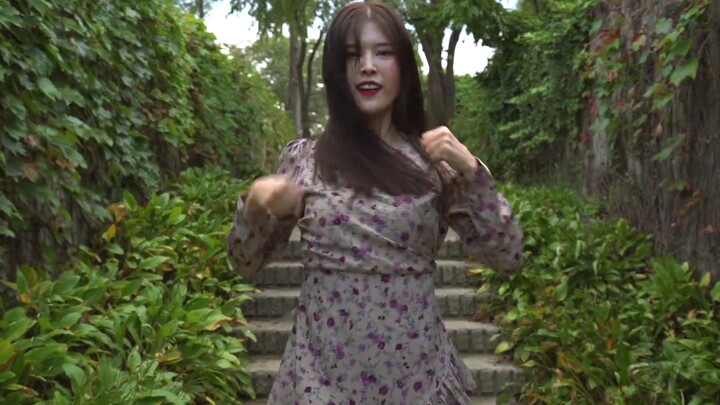 [Terima kasih atas kerja kerasmu] Sunmei - gadis dengan rok bunga lalalay menari