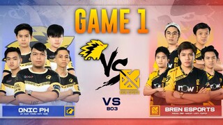 GAME 1 | ONIC PH VS BREN ESPORTS | MPL SEASON 7