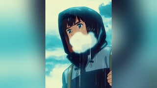 Những lúc bế tắc buồn chán tôi thường đi lang thang một mình!còn bạn.foryou fyp anime yourname chill relax