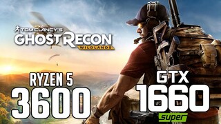 Ghost Recon Wildlands on Ryzen 5 3600 + GTX 1660 SUPER 1080p, 1440p benchmarks!