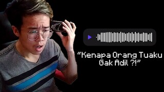 Gua Dengerin Voicenote Dari Kalian... *CURHATNYA SEREM*