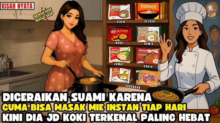 DICERAIKAN SUAMI KARENA CUMA BISA MASAK MIE INSTAN TIAP HARI KIN DIA JUSTRU JD K
