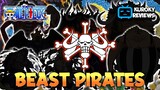 One Piece: 10 Pinakamalakas na Miyembro Ng The Beast Pirates