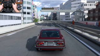 Gran Turismo 7 - 1971 Nissan Fairlady 240ZG (HS30) การเล่นเกม Thrustmaster T300RS PS5