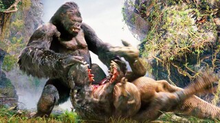 Kong Vs T-Rex | King Kong | CLIP
