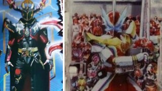 圣刃 超级英雄战记形态和假面骑士Storious整体形象 与Solomon相关对比