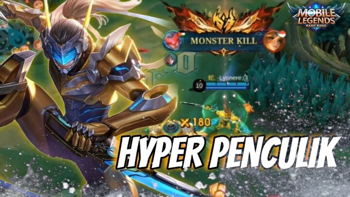 SABER JUNGLER MENJADI TEROR HERO TIPIS❗❗