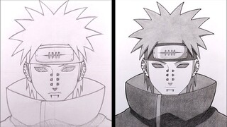 How to Draw Pain Akatsuki - Naruto