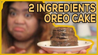 OREO CAKE ( 2 ingredients lang!?) | Recipe ni Arapee