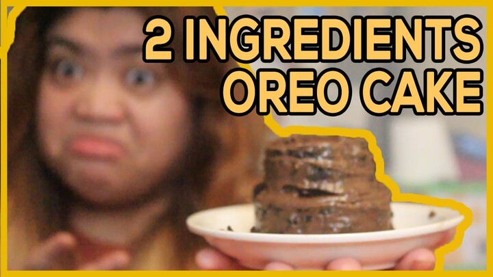 OREO CAKE ( 2 ingredients lang!?) | Recipe ni Arapee