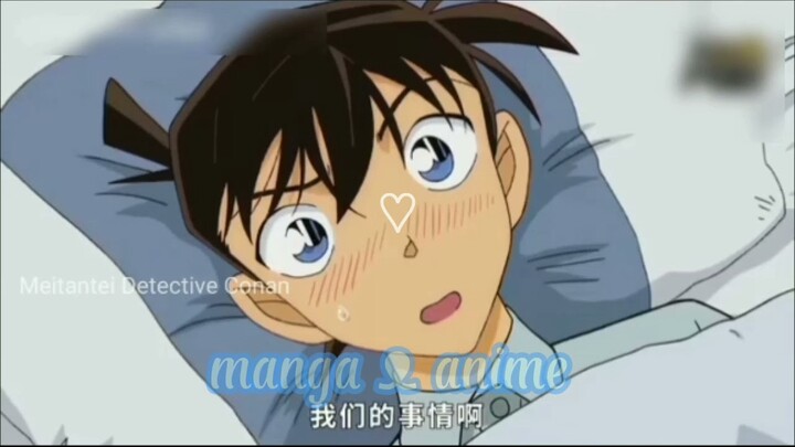 ran mori và Shinichi kudo hôn nhau tình cảm ghê ấy 😍😍😍😍😍😍