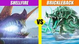 Shellfire vs Brickleback (Sea Beast) | SPORE