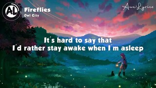 song : fireflies