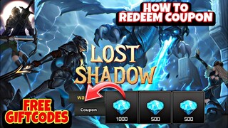 Lost Shadow Dark Knight Free 3 Giftcode - How to Redeem Coupon // Lost Shadow Dark Knight Coupon