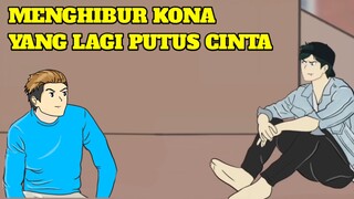 JHAY MENGHIBUR KONA YANG SEDANG PUTUS CINTA SAMA SI DINDA - Animasi lucu