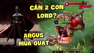 Tốp Mỡ | ARGUS "MÚA QUẠT" LẠI ĐƯỢC BUFF: CÂN CẢ 2 CON LORD VẪN WIN?! | MLBB