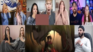 ATTACK ON TITAN EPISODE 21 REACTION MASHUP!!