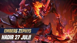 Embers Zephys - Skin Spotlight Garena AOV (Arena Of Valor)