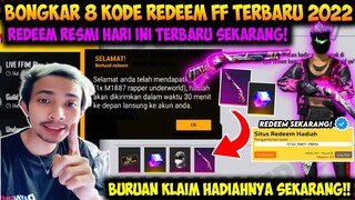 KODE REDEEM FREE FIRE TERBARU 26 AGUSTUS 2022 HARI INI