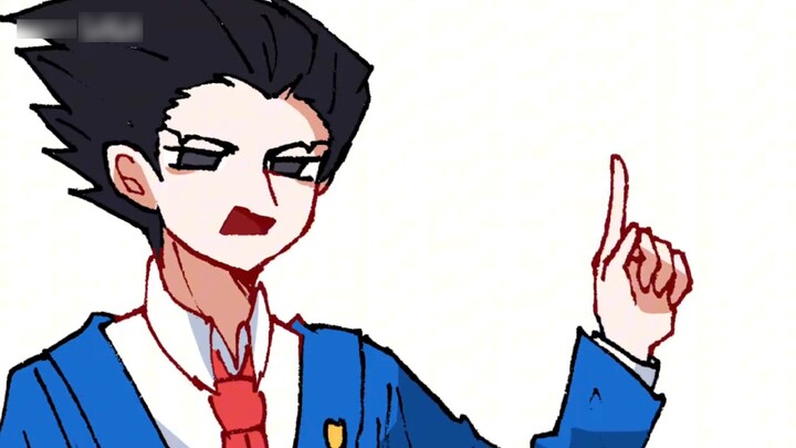 Link fights Phoenix Wright.