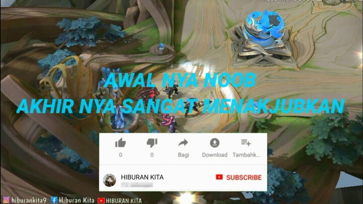 Awal nya noob, akhirnya sangat mengejutkan.