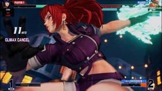 KOF15　レオナ　クラシックスタイルで１３Hitクライマックスコンボ